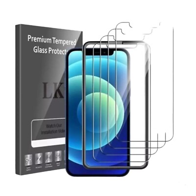 For iphone 12 Pro 4 Pcs Screen Protector Tray