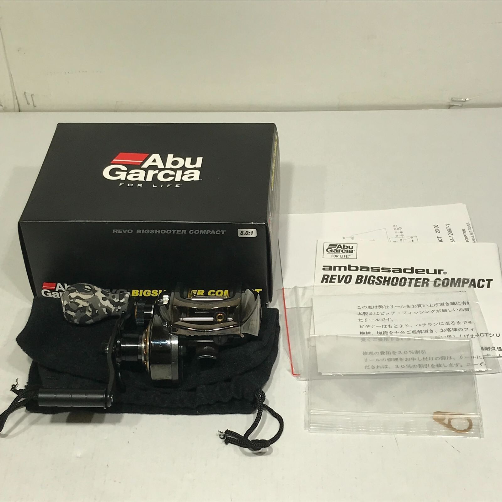 Abu Garcia Revo Big Shooter Compact Revo3 Bait Reel From JP Abu Garcia Revo Big Shooter Compact Revo3 Bait Reel From JP