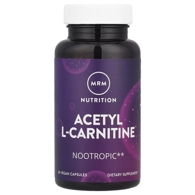 Acetyl L-Carnitine, 60 Vegan Capsules 05/26