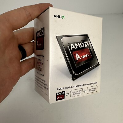 AMD A4-6300 Dual-Core 3.7GHz Processor FM2 Socket 1MB Cache w/ Heat Sink *NEW*