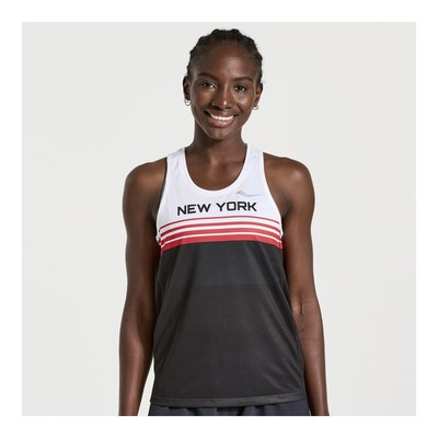 Saucony Women NYC Секундомер Singlet New York 2022 XL Одежда