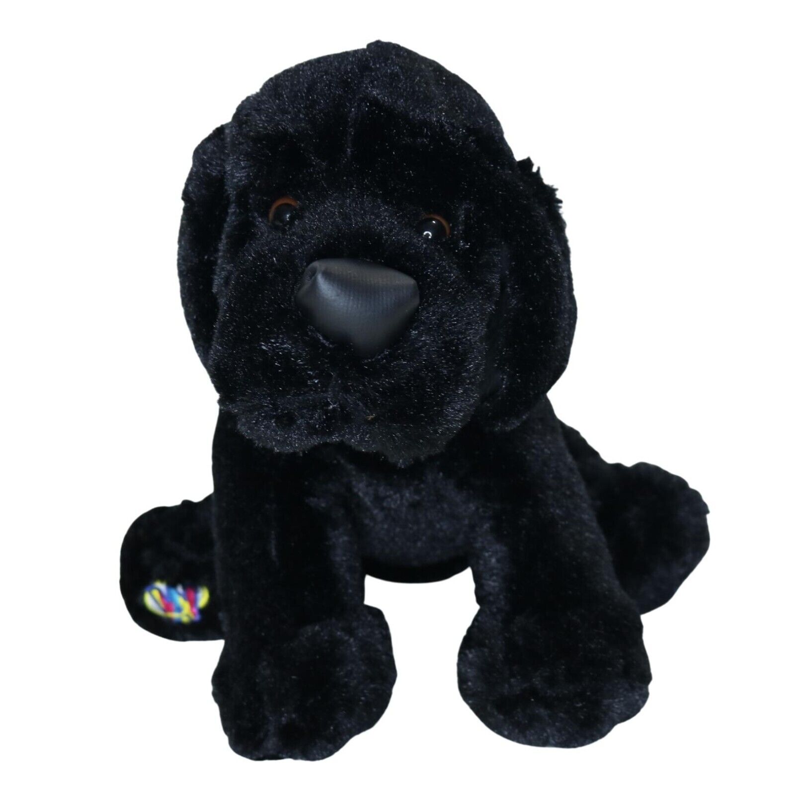 Ganz Webkinz Black Lab Puppy Dog HM136 Plush Stuffed Animal Ganz Webkinz Black Lab Puppy Dog HM136 Plush Stuffed Animal