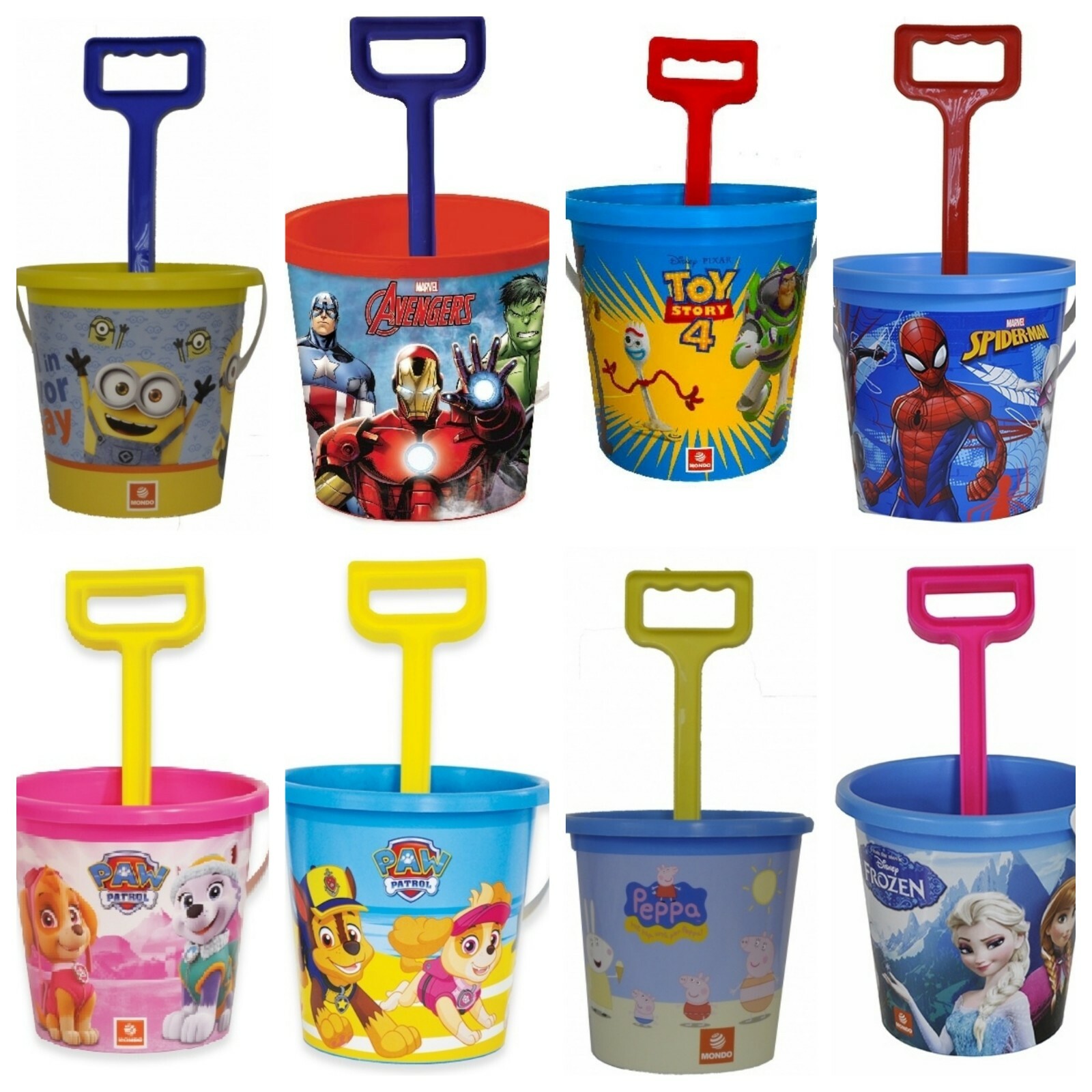 spiderman bucket and spade