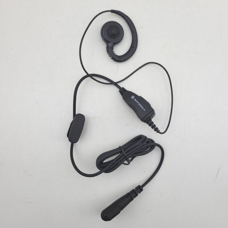 NEW ACCY HKLN4424A Motorola Solutions CP Swivel Earpiece With Push To Talk