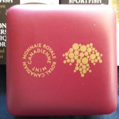 2015 CANDA $20 NORTH AMERICAN SPORTSFISH 1OZ SILVER 4 COIN PROOF SET W/COA'S OM