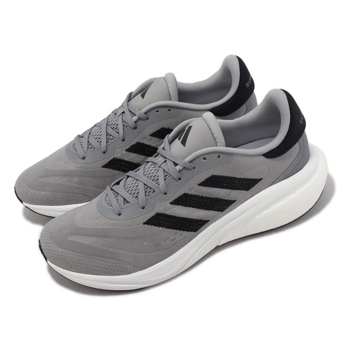 

Adidas Supernova 3 Grey Three Core Black Мужские кроссовки для бега по шоссе IE4365, Supernova 3