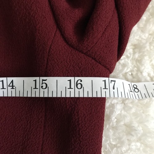 ANN TAYLOR Women's Size 2 Red Blazer Lined Career Professional