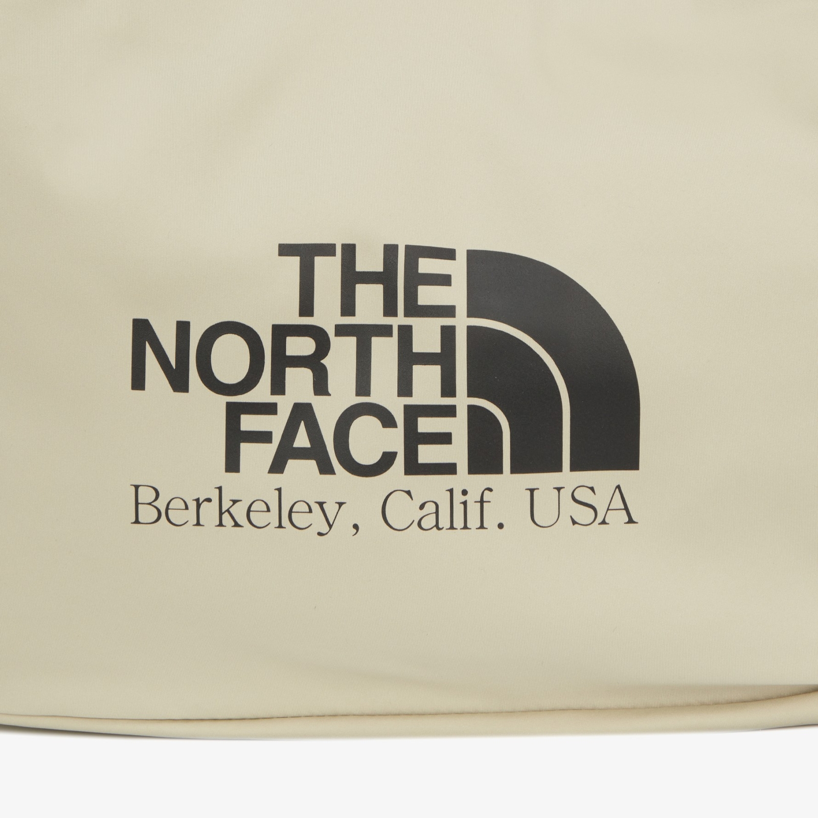 New THE NORTH FACE BIG LOGO SHOULDER BAG BEIGE NN2PQ15M