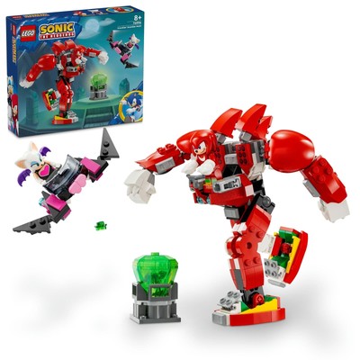 LEGO Sonic the Hedgehog Knuckles Guardian Mecha Suit Toy Present Block Boys Girl