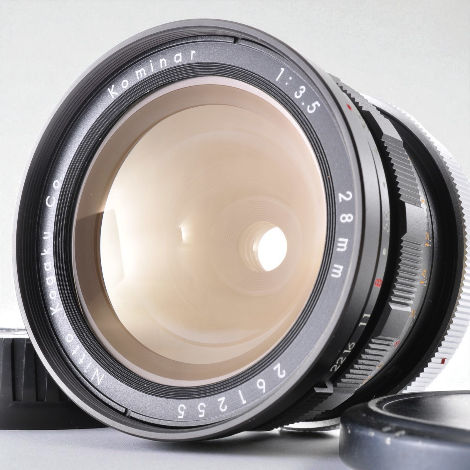 Near Mint/Rare!] Nitto Kogaku Kominar 28mm F3.5 Wide Angle