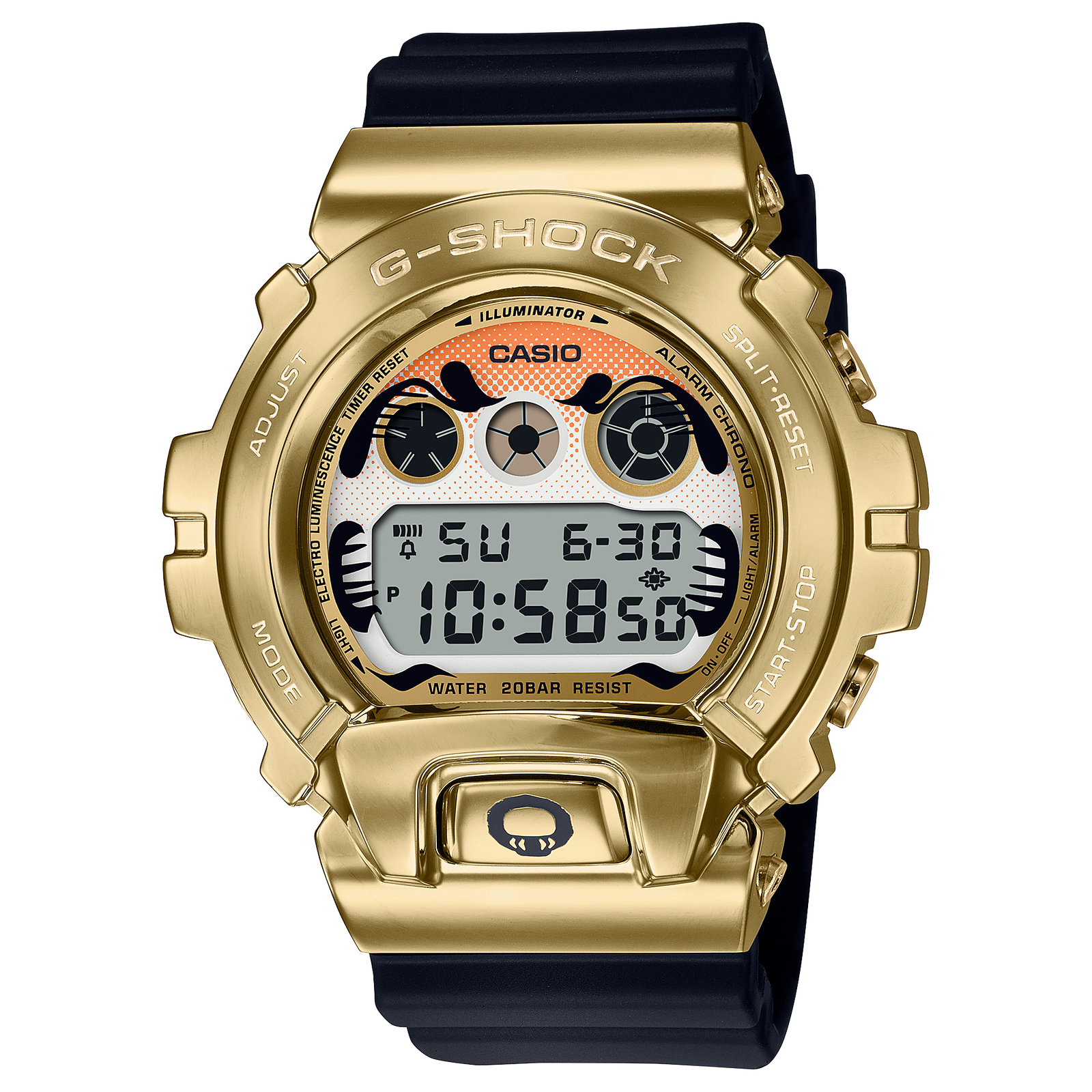 りょうらんCASIO G-SHOCK「達磨」【DW-6900GDA-9JR Casio G-SHOCK『達磨』モチーフモデル sports watch DW-6900GDA