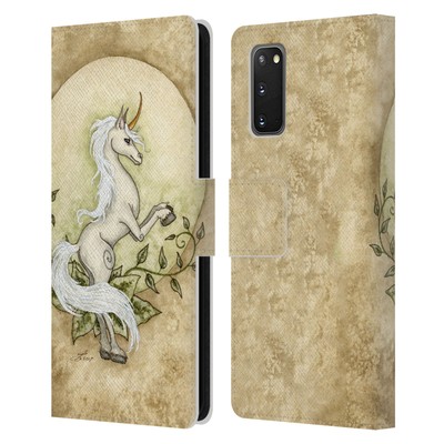 OFFICIAL AMY BROWN MYTHICAL LEATHER BOOK WALLET CASE COVER FOR SAMSUNG PHONES 2