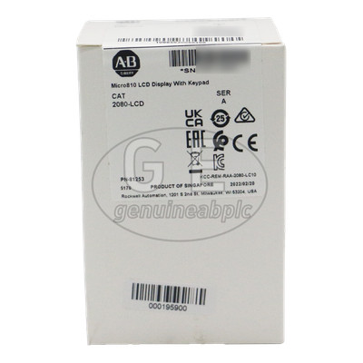 New Allen-Bradley 2080-LCD Micro810 LCD Display with Keypad PN-81253