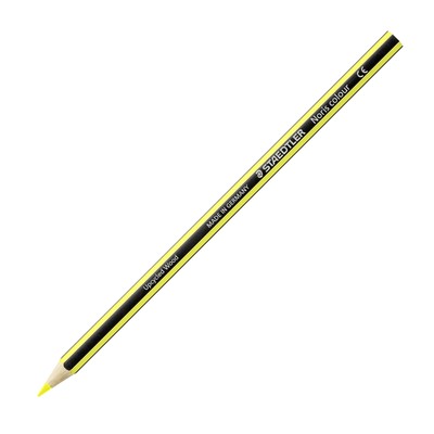 STAEDTLER 185-10 Noris Colour Colouring Pencils - Yellow (Box of 12) Yellow 12 c