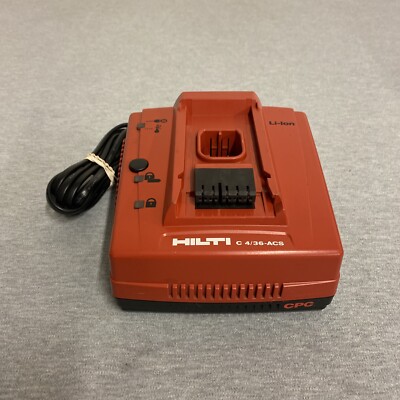 HILTI C 4/36-ACS Li-ion Battery Charger 3.6v-36v 18v/22v