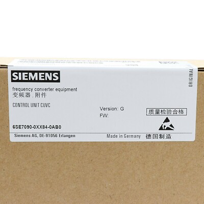 1 year warranty NEW Siemens 6SE7 090-0XX84-0AB0 6SE7090-0XX84-0AB0