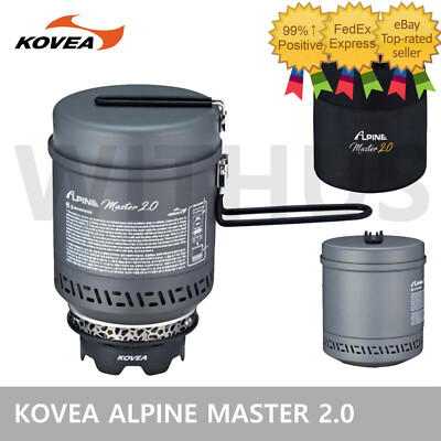 KOVEA ALPINE MASTER 2.0 All-in-one Portable Stove and Pot Camping - Express