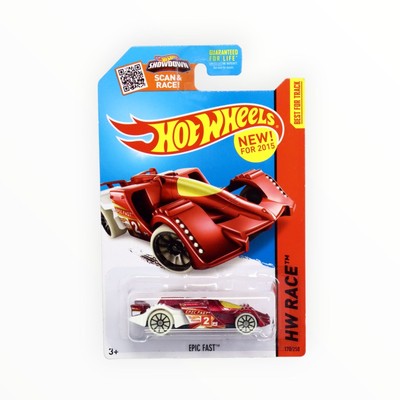 Hot Wheels Epic Fast 170/250 - Red - 2015 Mainline A