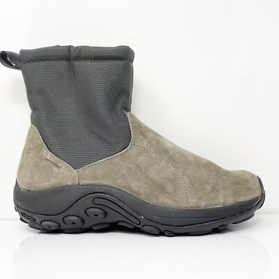 

Merrell Mens Jungle Mid J004025 Grey Zip Polar Водонепроницаемые зимние ботинки, размер 10, Серый, Jungle Mid