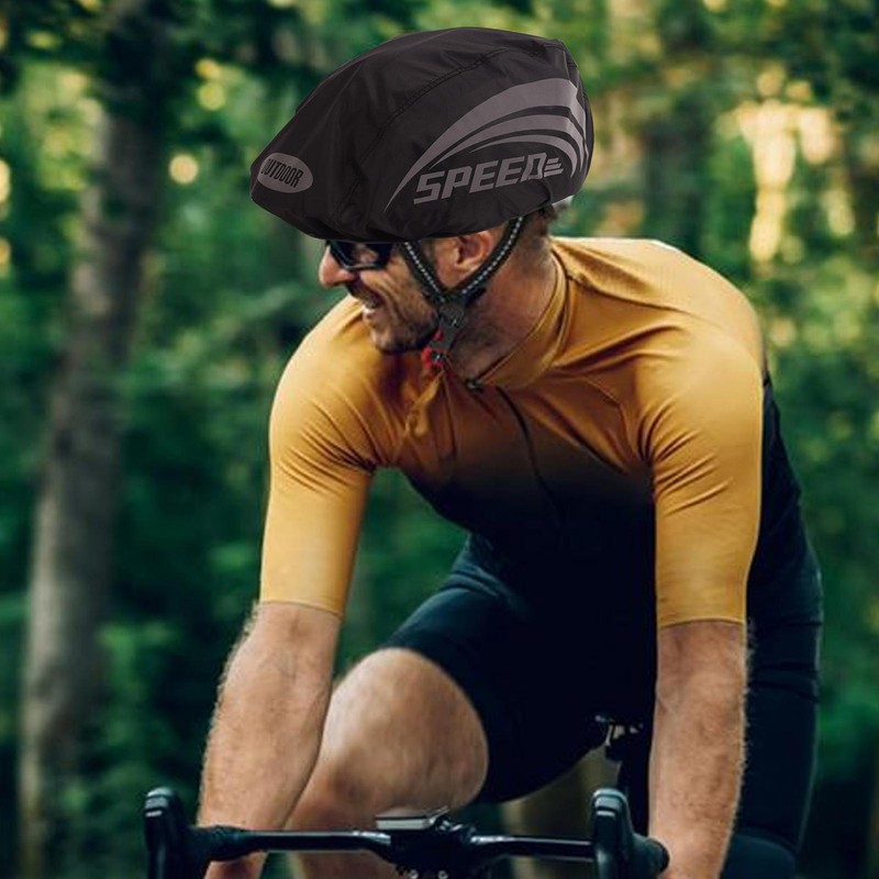 High Visibility Waterproof Cycling Bicycle Helmets Rain Cover