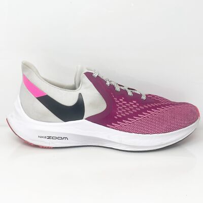 

Nike Womens Zoom Winflo 6 AQ8228-602 Розовые кроссовки для бега, размер 9, Розовый, Zoom Winflo 6