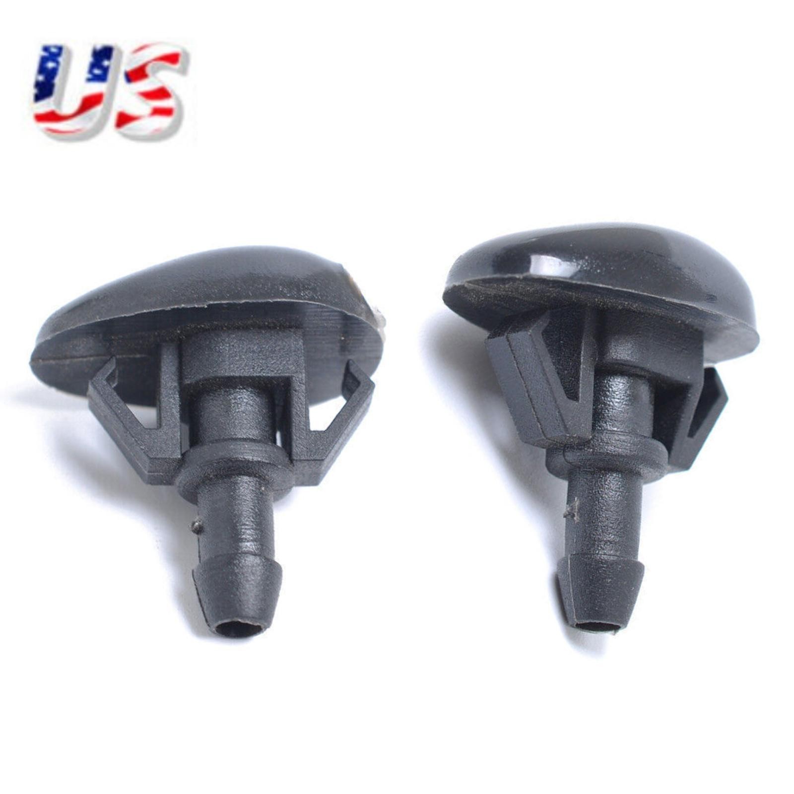 リール SWEEPF2500 2Pcs Front Windshield Washer Nozzle For Nissan Frontier