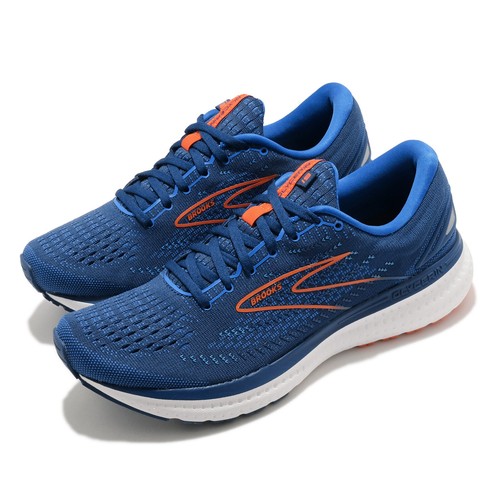 Мужские шоссейные кроссовки Brooks Glycerin 19 Blue Red White Cushion 1103561D 461