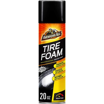 Tire Foam by Armor All, Tire Cleaner Spray Cars, Trucks, Motorcycles 20oz