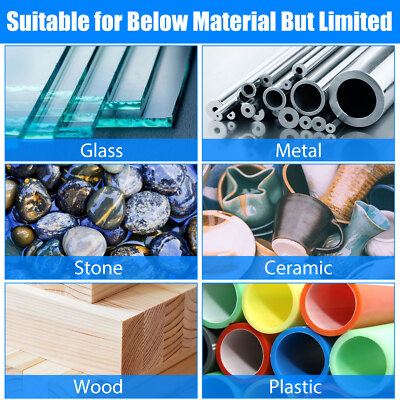 90Pcs 1/8" Diamond Burr Bits Drill Set Rotary Multi Tool Accessories For Dremel