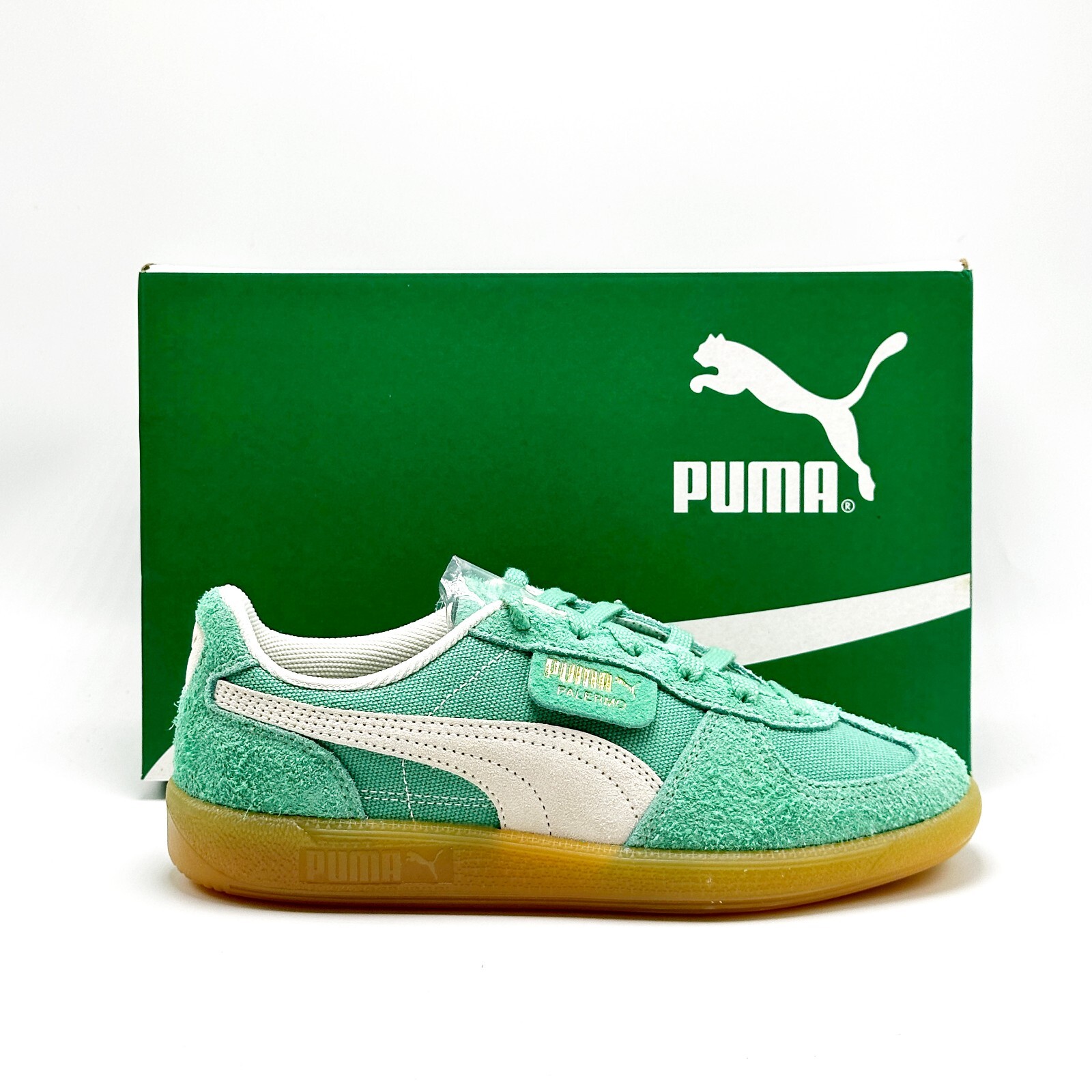 スニーカー Puma Women's Palermo Vintage Sneakers Jade Forest 396841-05 Puma Palermo Vintage 396841 05 | OVERKILL