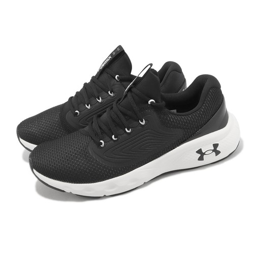 

Мужские беговые кроссовки Under Armour Charged Vantage 2 UA Black White 3024873-001, Черный, Charged Vantage 2