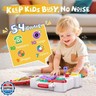 54-in-1 English and Spanish Busy Board Montessori Toys Gift for 1 2 Year Old Boys, Educational Montessori Toddler Boys Toys, Christmas Toys Gifts Toy for 1 Year Old Boy,1 2 Year Old Boy Toys Gifts