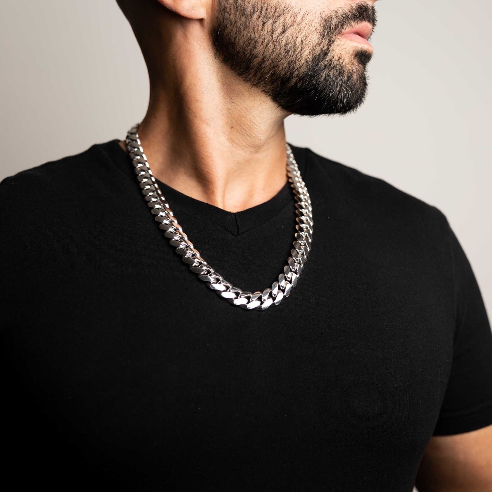 アクセサリー K10 solid miami cuban chain avalanche K10 solid miami cuban chain avalanche - メルカリ