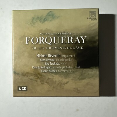 Forqueray: Les Tourments De L'me by Deverite / Uemura / Terakado (CD, 2018)