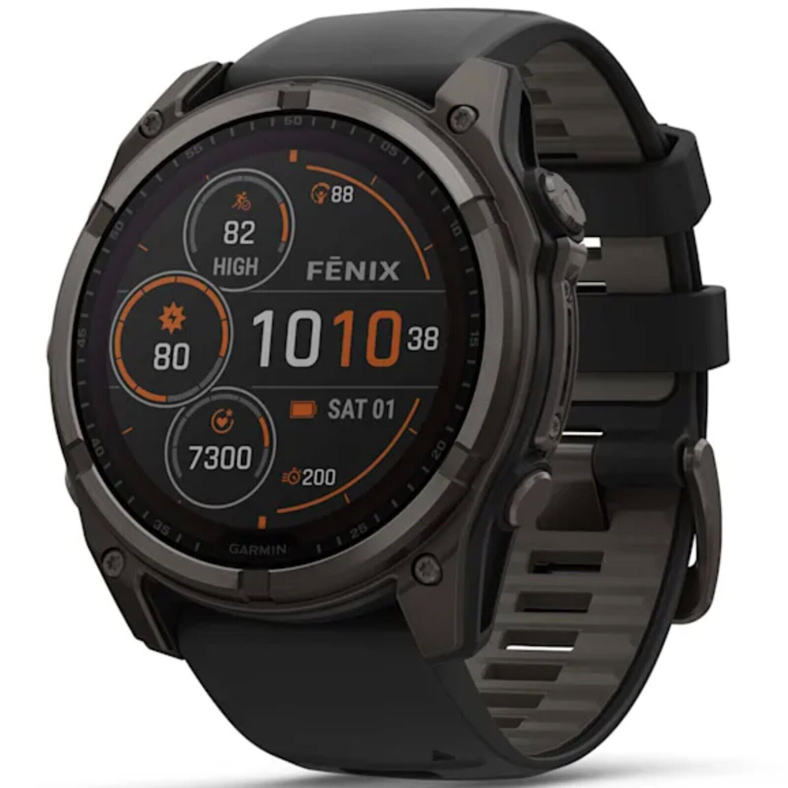 Garmin 010-02907-10 Fenix 8 Sapphire Smartwatch Titanium GPS Watch - 51mm Solar | eBay Garmin 010-02907-10 Fenix 8 Sapphire Smartwatch Titanium GPS Watch - 51mm Solar | eBay
