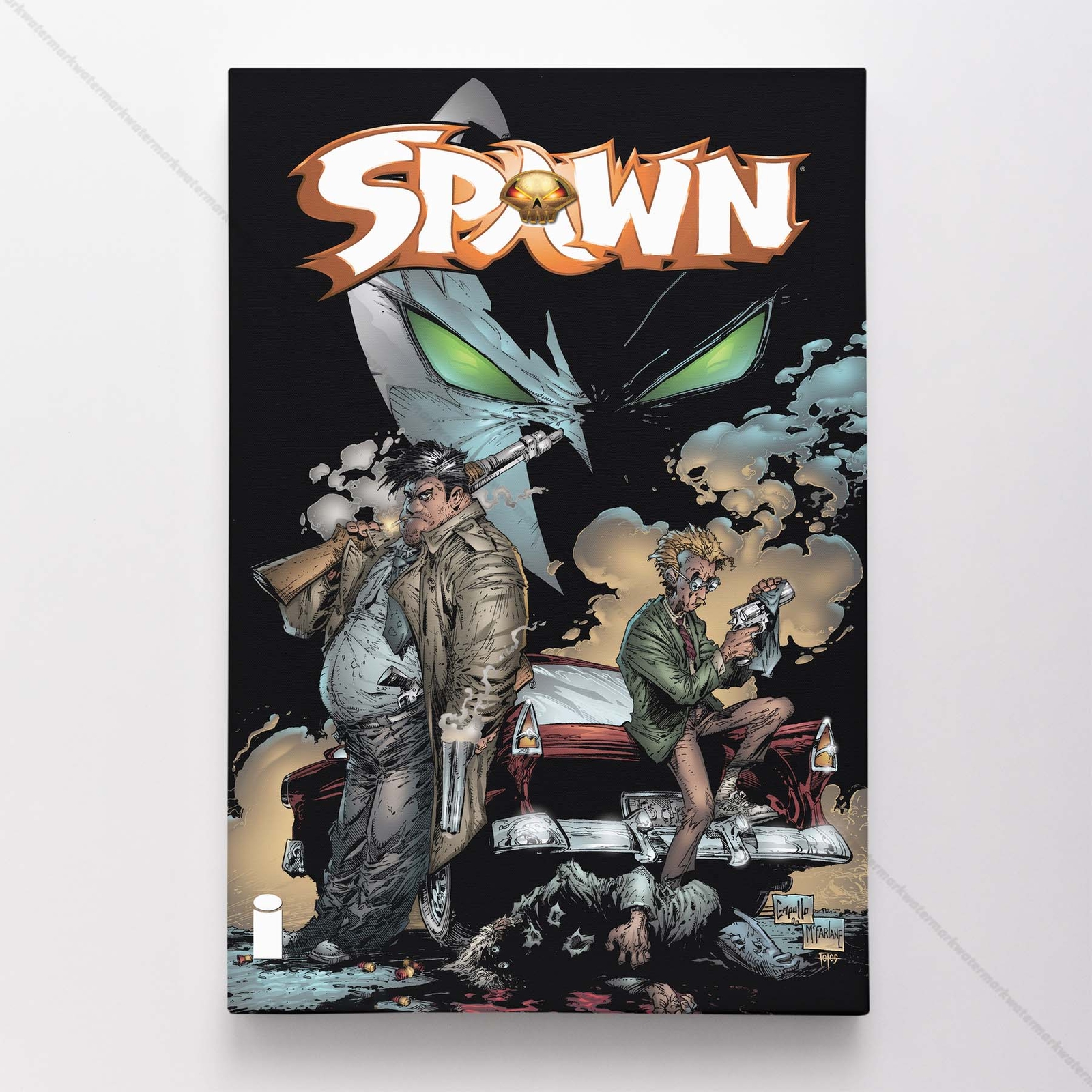 Spawn 108 Poster Canvas Comic Book Cover Art Print #A