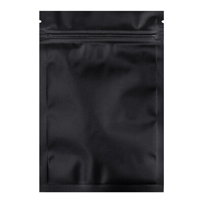 100 Pack Metallic Mylar Bags Resealable Zip Lock Bags Coffee Tea Pouch 4x6 inch