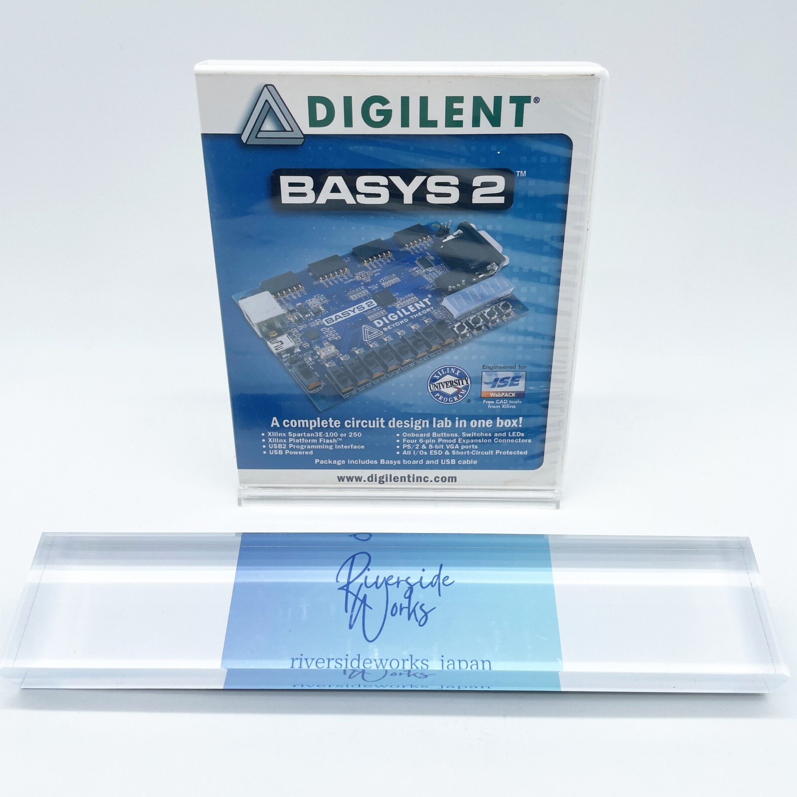 Digilent Basys2 Xilinx Spartan 3E FPGA Board USB Powered