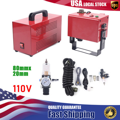 Portable Pneumatic Dot Peen Marking Engraving Machine W/Controller For VIN Code 