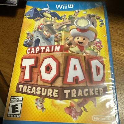 Captain Toad: Treasure Tracker (Nintendo Wii U, 2014) Brand New SEALED