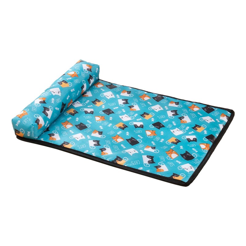 Pet Dog Cooling Mats Self Cool Gel Mat For Dogs Cats Heat Relief Pad 4 Sizes