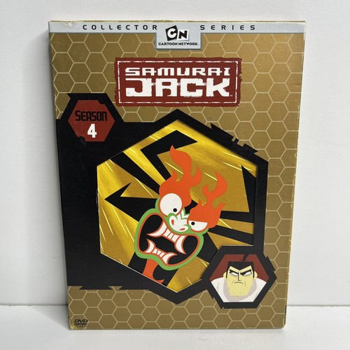 Samurai Jack: Season 4 DVD 2007 2-Disc Set W/Slipcover Like
