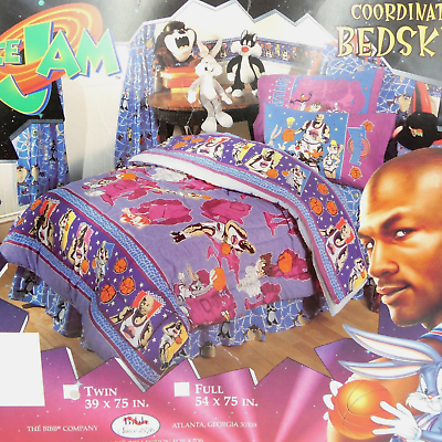 Looney Tunes Space Jam Michael Jordan Bugs Twin Sheet Set with