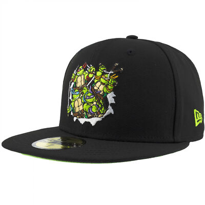 Teenage Mutant Ninja Turtles Heroes In A Half Shell 59Fifty Fitted Hat Black
