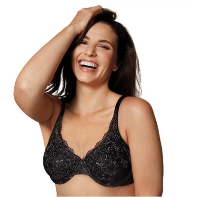 NWT Playtex  Secrets  Beautiful Lift Embroidered Underwire Bra 4513 Size 40DD