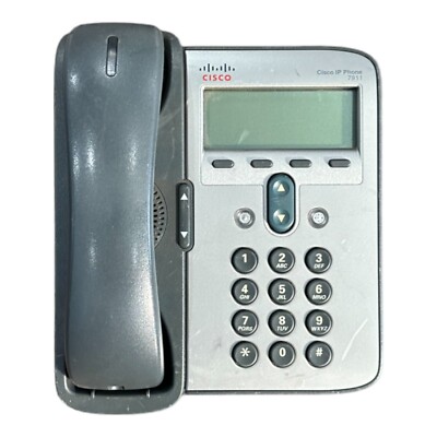 CISCO CP-7911G/ 7911 VoIP Phone PoE IP Business Telephone, W/ Stand
