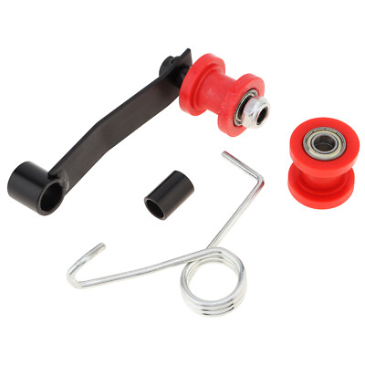 Spring Fixed Motorcycle Chain Slider Tensioner Roller for ATV Motorcycle Go Kart