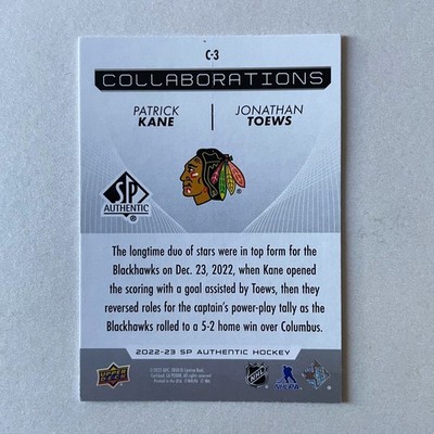2021 Upper Deck SP Authentic #C-3 Kane/Toews Collaborations