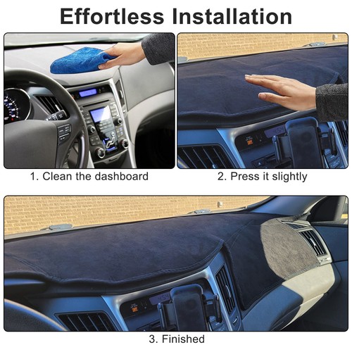 For Hyundai Sonata 2011-2014 Dashmat Dash Cover Dashboard Mat Car Interior Pad