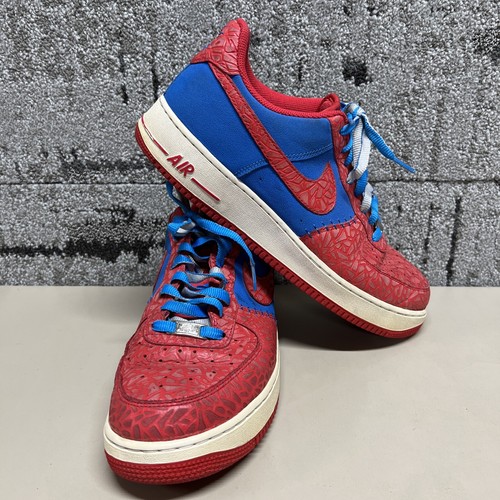 Nike Air Force 1 'Photo Blue Hyper Red' 488298-412